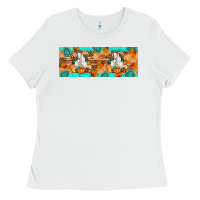 White Goat Family Fall Ladies Tee - Artiststas