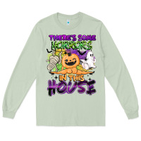 Matcha theres some horrors in this house Long Sleeve Tee - BarkalooDesign