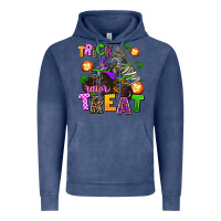 Vintage Denim trick rawr treat Vintage Hoodie - AdoDesignShop