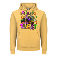 Vintage Mustard trick rawr treat Vintage Hoodie - AdoDesignShop