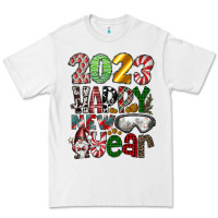 White 2023 Happy New Year Premium Tee - CowhideDigitalArt
