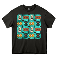 Asphalt native american aztec seamless pattern 3 Heavy Core Tee - BundleAndBundleShop