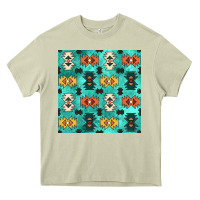 Mossy native american aztec seamless pattern 3 Heavy Core Tee - BundleAndBundleShop
