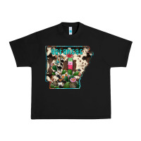 Black arkansas map Urban Heavy Tee - RacoonDesign