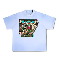 Grape Ice arkansas map Urban Heavy Tee - RacoonDesign