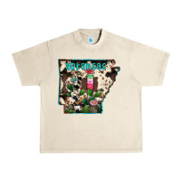 Sandshell arkansas map Urban Heavy Tee - RacoonDesign