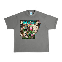 Tornado arkansas map Urban Heavy Tee - RacoonDesign