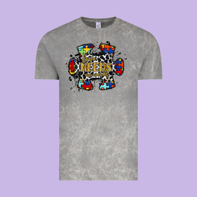 Love Needs No Words 2 Vintage Tee Designed By Racoondesign