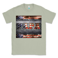 Matcha papa metal and american flag tumbler Classic Tee - BarkalooDesign