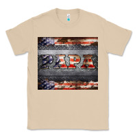Mushroom papa metal and american flag tumbler Classic Tee - BarkalooDesign