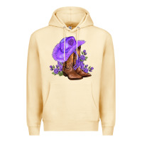 Pina Colada purple cowgirl  and roses Premium Hoodie - AdoDesignShop