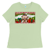 Matcha Stocked christmas farm Ladies Tee - Artiststas