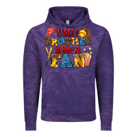 Cloud Purple little brother biggest fan Vintage Hoodie - AdoDesignShop