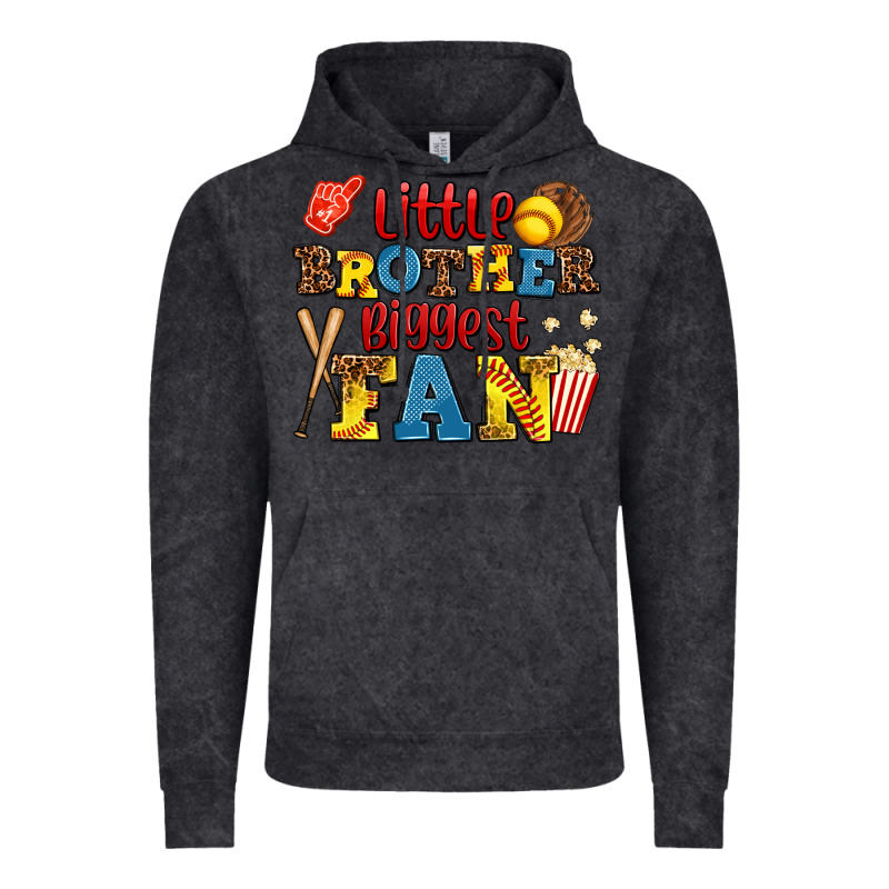 Little Brother Biggest Fan Vintage Hoodie by AdoDesignShop | Teevron