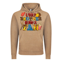 Vintage Coffee little brother biggest fan Vintage Hoodie - AdoDesignShop