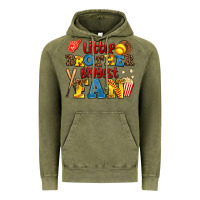 Vintage Olive little brother biggest fan Vintage Hoodie - AdoDesignShop