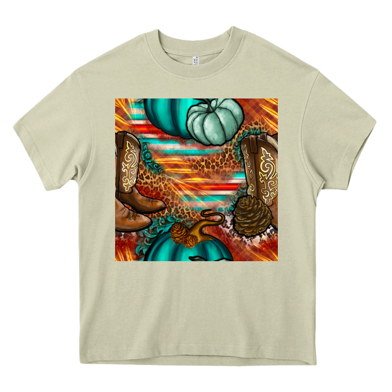 Western Thanksgiving Seamless Pattern Heavy Core Tee by BundleAndBundleShop | Teevron