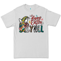 Dove Grey happy easter y all Premium Tee - CowhideDigitalArt