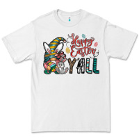 White happy easter y all Premium Tee - CowhideDigitalArt
