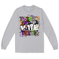 Moon Dust trick or teeth Long Sleeve Tee - BarkalooDesign