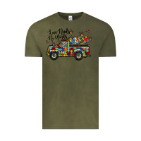 Vintage Olive love needs no words Vintage Tee - RacoonDesign