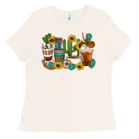 Bone Coffee cups Ladies Tee - Artiststas