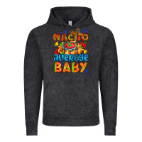 Vintage Black nacho average baby with nacho 2 Vintage Hoodie - AdoDesignShop