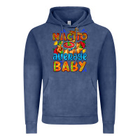 Vintage Denim nacho average baby with nacho 2 Vintage Hoodie - AdoDesignShop