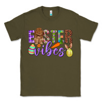Army Green Easter Vibes Classic Tee - BundleAndBundleShop