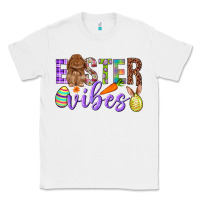 White Easter Vibes Classic Tee - BundleAndBundleShop