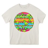 Cream hispanic heritage month round earrings 3 Heavy Core Tee - BundleAndBundleShop
