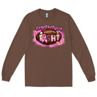 Chestnut together we fight football Long Sleeve Tee - BarkalooDesign