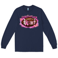 Navy together we fight football Long Sleeve Tee - BarkalooDesign
