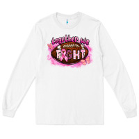 White together we fight football Long Sleeve Tee - BarkalooDesign