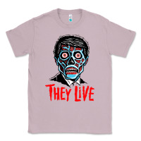 Lilac they live Classic Tee - DesigneFamous
