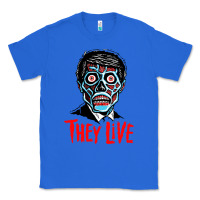True Royal they live Classic Tee - DesigneFamous