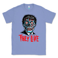 Colony Blue they live Classic Tee - DesigneFamous