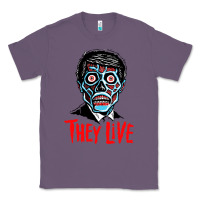 Lavender they live Classic Tee - DesigneFamous