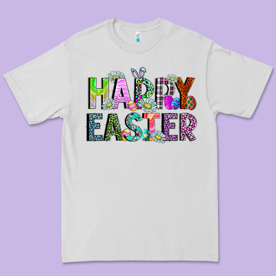 Happy Easter Premium Tee Designed By Cowhidedigitalart