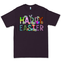 Plum Happy Easter Premium Tee - CowhideDigitalArt