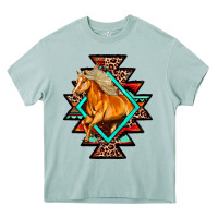 Arona Aztec Symbol With Horse Heavy Core Tee - FaDigitalArtStudio