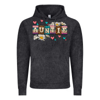 Vintage Black daisy auntie Vintage Hoodie - AdoDesignShop