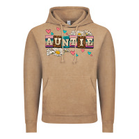 Vintage Coffee daisy auntie Vintage Hoodie - AdoDesignShop