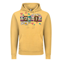 Vintage Mustard daisy auntie Vintage Hoodie - AdoDesignShop