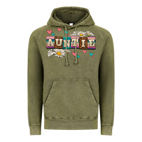 Vintage Olive daisy auntie Vintage Hoodie - AdoDesignShop