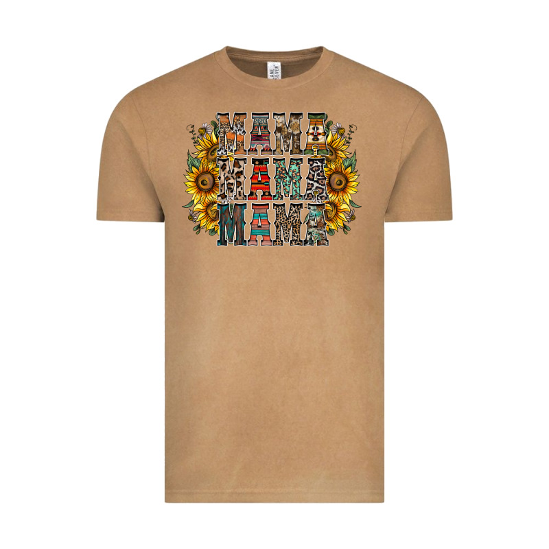 Mama Sunflower Western Vintage Tee by RacoonDesign | Teevron