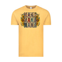 Vintage Mustard mama sunflower western Vintage Tee - RacoonDesign