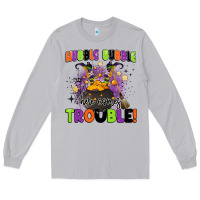 Moon Dust kids halloween hubble bubble here comes trouble Long Sleeve Tee - BarkalooDesign