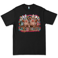 Black Happy Easter Premium Tee - CowhideDigitalArt