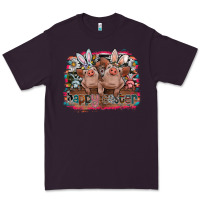 Plum Happy Easter Premium Tee - CowhideDigitalArt